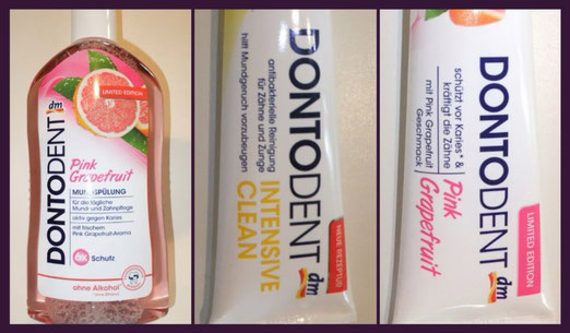 DONTODENT Limited Edition Pink Grapefruit und Intensive Clean im Test 