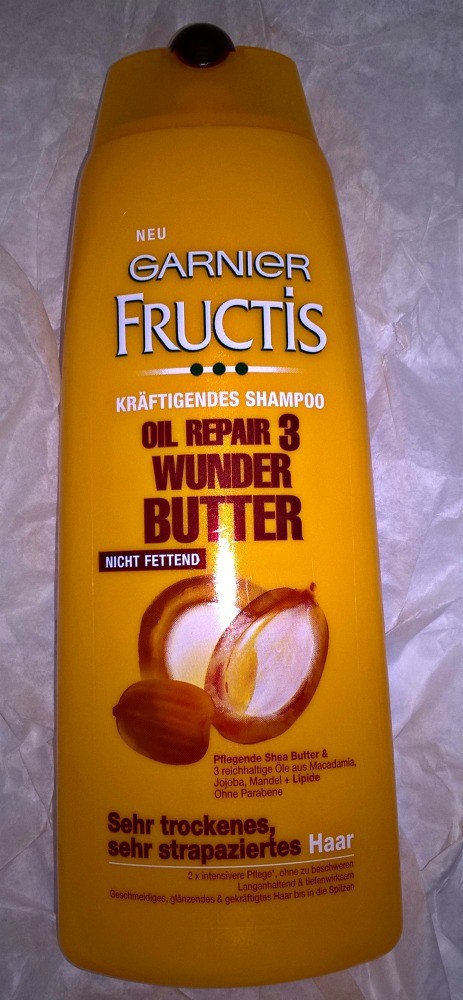 Garnier Fructis Oil Repair 3 Wunder Butter Serie im Test