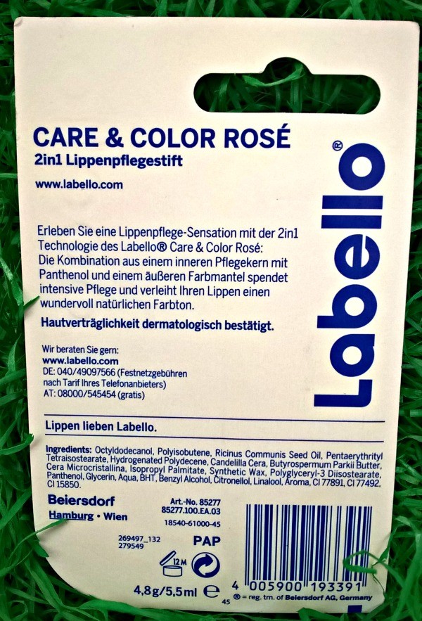 Labello Care & Color im Test