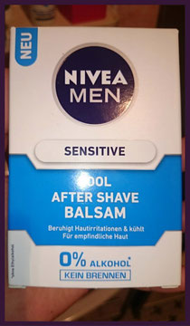 Nivea Cool After Shave Balsam sensitive 0% Alkohol im Test 