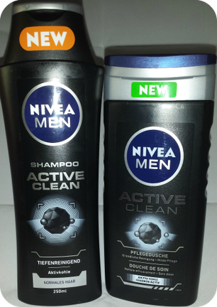 Nivea Men Active Clean Shampoo und Pflegedusche im Test