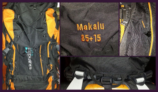 SKANDIKA Makalu 85+15 (schwarz/orange) Rucksack von Maxtrader im Test