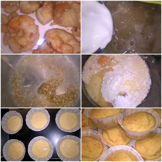 Thaisuppe mit Maisbrot-Muffins